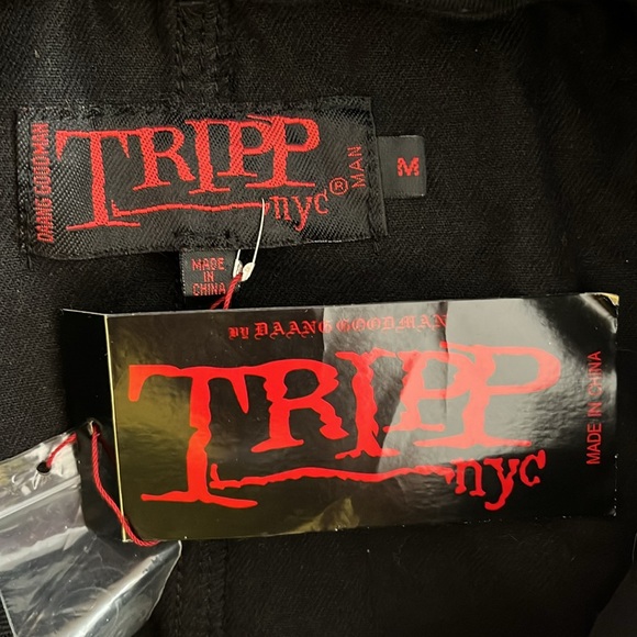 Tripp NYC Black Denim Vest Jacket - Picture 14 of 17